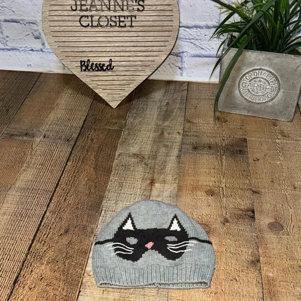 Hanna Andersson cat beanie hat
